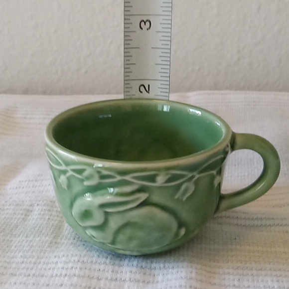 Bordallo Pinheiro Mini Bunny Teacup With Saucer - Picture 5 of 8